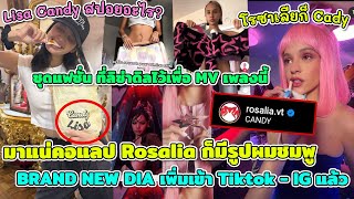 Lisa Candy สปอยอะไร คอแลปRosaliaรูปผมชมพู ชุดแฟชั่นดิลไว้เพื่อเพลงนี้ BRAND NEW DIA เข้าTiktok แล้ว [upl. by Arjan779]