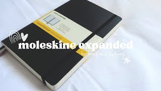 Moleskine Expanded Softcover • A quick review [upl. by Rashida]