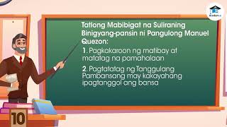 ARALING PANLIPUNAN06L11 Pamumuhay ng mga Pilipino noong Panahon ng Komonwelt [upl. by Crow]