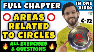 Circles  Areas Related To Circles  Class 10 Maths Chapter Number 12  All ExercisesQuestionsCBSE [upl. by Yetta]