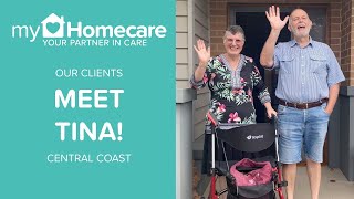 myHomecare Client Testimonial  Tina [upl. by Nosinned625]