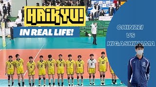 I watched Haikyu in real life 2023 Haruko All Japan High School Volleyball Championship [upl. by Sucy]