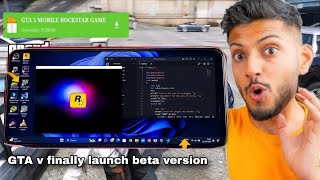 How to Play GTA5 on Android Smartphone  beta version Gta 5 Mobile 2024 [upl. by Nagaem68]