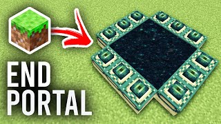 How To Make A End Portal In Minecraft All Platforms  Full Guide [upl. by Trista820]