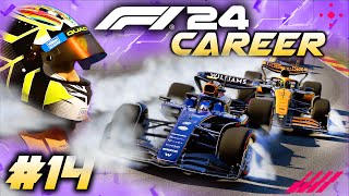 F1 24 CAREER MODE Part 14 Super RARE Event MidRace CHAOS at NEW Spa Track Debut [upl. by Norbert]