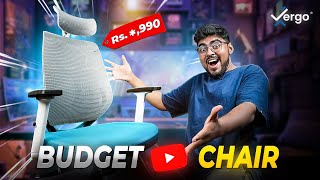 Best Budget chair for YouTubers ￼😍 [upl. by Oicanata]