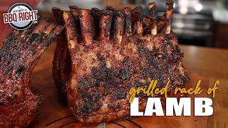 Rack of Lamb GRILLED to a PERFECT Medium Rare [upl. by Marchal428]