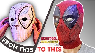 I Made A DEADPOOL Mask Out Of Cardboard And Here’s How You Can Too [upl. by Nohsid]