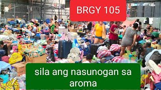 aroma update yong nais tumolong yan po kalagayan nila sa loob ng basketball court brgy 105 manila [upl. by Nauqad584]