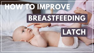 Unbelievable Tips to Improve Your Babys Breastfeeding Latch Beep Boop Baap [upl. by Noiwtna]