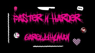 6arelyhuman  FASTER N HARDER Lyrics [upl. by Apul]