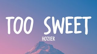 Hozier  Too Sweet Lyrics [upl. by Eivla]