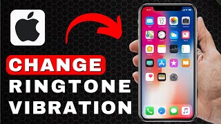 How to Change Ringtone Vibration  iPhone Tutorial [upl. by Amalea987]