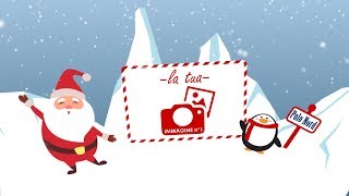 Cartolina animata di Auguri di Natale personalizzabile con Mondo Incantato [upl. by Hedi]