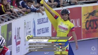 Heerde 2018  World Championships  1000 M Sprint Final Jr Women [upl. by Tirma]