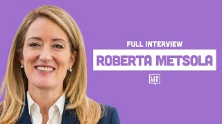 Roberta Metsola  Intervista  Leħnek [upl. by Berman]