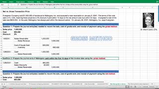 Revenue Recognition Gross vs Net Methods [upl. by Neel]