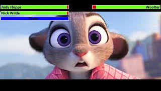 Zootopia 2016 Final Battle with healthbars 12 400K Subscriber Special [upl. by Ahtabat]