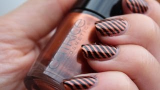 Nailart facile con colori autunnali [upl. by Eerrehs]