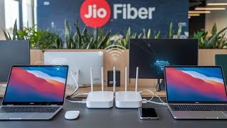 NEW JIO FIBRE INSTALL JIO FIBRE WIFI 🛜 BEST PRICE IN JIO FIBRE WIFI 🛜 [upl. by Lebasy]