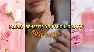 you WANT beautiful AND glowing skin Explore Rose water HERE [upl. by Hardner]