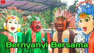 Ondel Ondel Nyanyi BOM BOM SONG Rame Rame [upl. by Nnyrat]