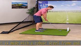 GoSports Golf Simulator Practice Bundle  Choose 10 or 7 Size [upl. by Giah]