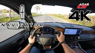 2023 Lincoln Navigator POV Test Drive  Walkaround [upl. by Nepsa652]