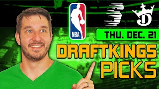 DraftKings NBA DFS Lineup Picks Today 122123  NBA DFS ConTENders [upl. by Jena721]