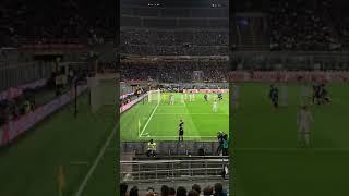 visuale san siro primo anello arancio settore 165 [upl. by Igig]