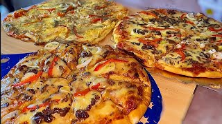 Cómo hacer pizza mejor que la de los restaurantes😍todos los secretos🍕y receta de salsa para pizza [upl. by Lahtnero]