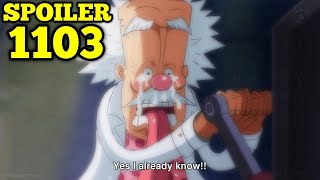 One Piece SPOILER 1103 UFF QUE MANERA DE TERMINAR EL AÑO [upl. by Rheinlander]