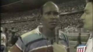 JUNIOR DE BARRANQUILLA 1993 HD PAISAS CON COLLAR DE AREPAS Y DANDO VUELTA OLIMPICA [upl. by Dnarb]