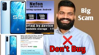 ❌Dont Buy Nefon Q20 ultra 5G smartphone  Nefon Q20 ultra Scam  Nefon mobile scam  ShopMyMobile w [upl. by Neddra]