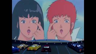 Dirty Pair clips from Crusher Joe the movie 1983 [upl. by Aitnyc]