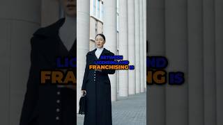 Franchising vs Licensing [upl. by Aleemaj208]