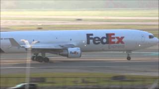 1080p HD  VERY RARE  Fedex MD11 Takeoff 21R  N624FE  Detroit Metro Airport DTW [upl. by Essie655]