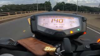 Apache 4v Control in top speed  New video 2024 Apache rtr 160 4v [upl. by Eenhpad]