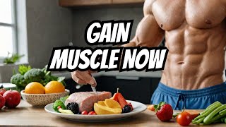 10 Foods To Gain Muscle That Taste Good [upl. by Alexia]