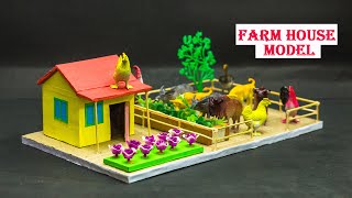 School Projects  Farmhouse Model [upl. by Niabi127]