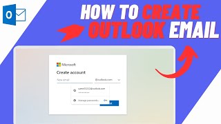 How to Create an Outlook Email Account  Quick amp Easy [upl. by Aierbma]