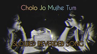 Cholo Jo Mujhe Tum  Slowed Rrverb  Lyrics Song🦋💜 [upl. by Danais662]