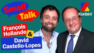 Il était comment François Hollande au collège et au lycée  👀 Small Talk avec David CastelloLopes [upl. by Yrahcaz]