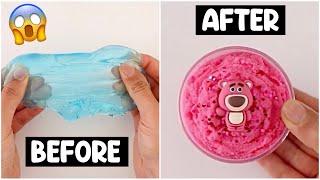 Fixing The Worst Store Bought Slimes extreme slime makeovers [upl. by Barnabe850]