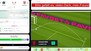 Hannover 96 live broadcast 🔴 with detailed visual and text effects 2024 [upl. by Nil]