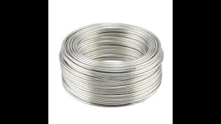 Aluminum Aluminum Flux Cored Welding Wire 20mm Low Temperature Universal Welding Wire [upl. by Prussian]