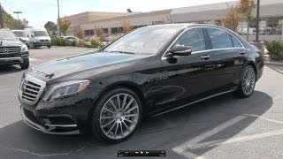 2014 MercedesBenz S550 Start Up Exhaust and In Depth Review [upl. by Simsar]