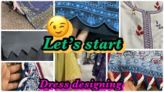 How to design your dresses with me…… Aala dress designsanookbysumera [upl. by Nananne928]