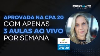 CPA 20 ANBIMA O que a Kátia fez para passar na CPA 20  DICAS para ser aprovado [upl. by Boehmer]