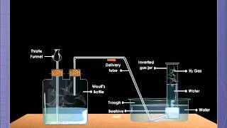 Laboratory Preparation of Dihydrogen [upl. by Napas]